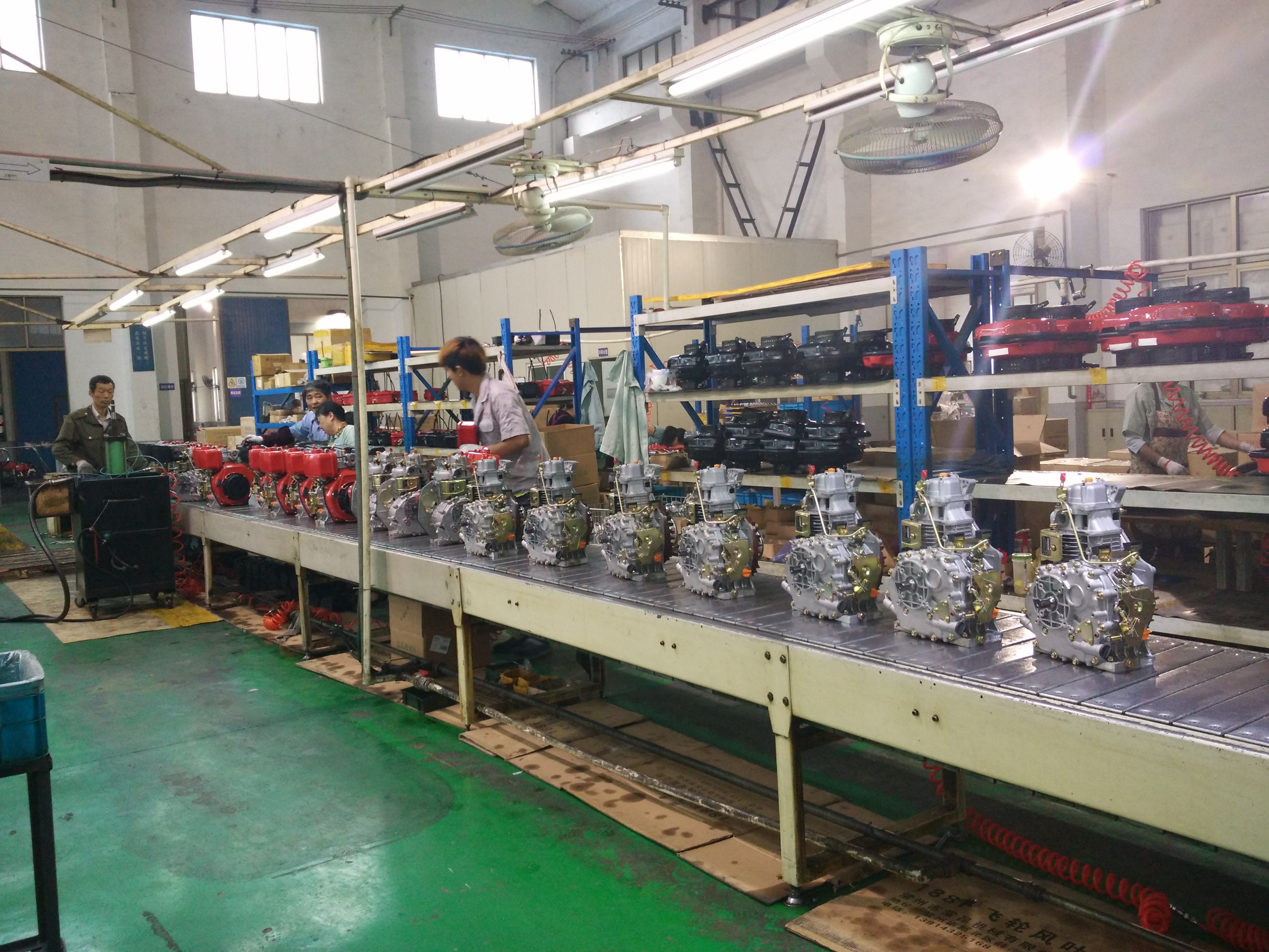 Wuxi Kaiao Power Machinery Co.,Ltd. linea di produzione in fabbrica