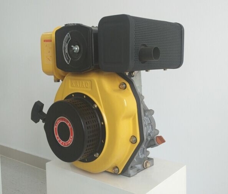 Piccolo motore diesel 1500rpm del cilindro professionale 3.68kva uno con il dispositivo d'avviamento di ritrazione