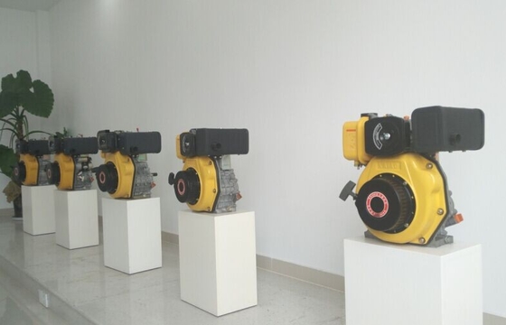 certificazione portatile di iso del CE del cilindro del motore diesel di 8kw 1500rpm singola