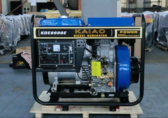 i generatori diesel della struttura aperta di 60hz 6kva 3600rpm retrocedono il dispositivo d'avviamento per la fabbrica/la costruzione