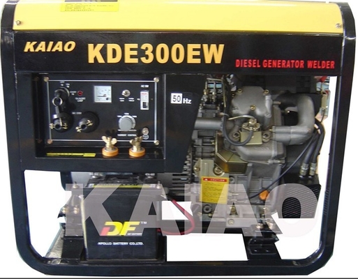 Generatore diesel del saldatore di monofase 3kva, gruppo elettrogeno portatile della saldatura