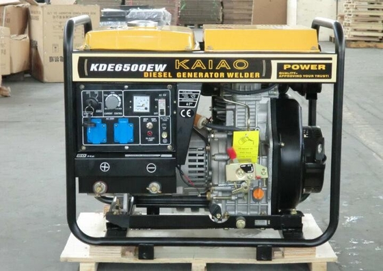 Generatore diesel 50hz 200A 3000rmp del saldatore della struttura aperta con l'avviatore elettrico
