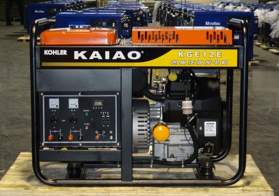 Piccolo generatore alimentato a gas di monofase, generatore del appoggio della benzina 11KVA