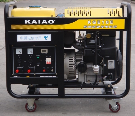 Gruppo elettrogeno professionale della benzina 8kva, generatore elettrico del portatile di inizio
