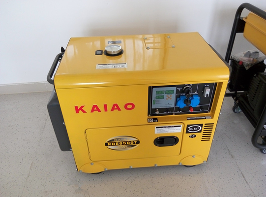 piccolo generatore di sostegno diesel 5000W residenziale con di cartello di Digital
