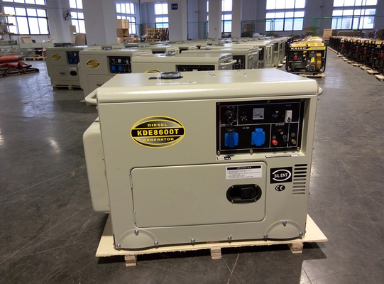 1 fase un generatore diesel da 6000 watt, generatori di sostegno diesel per la casa
