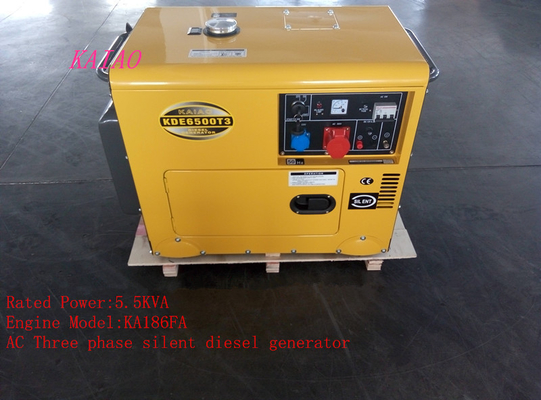 5KVA piccoli generatori standby diesel residenziali, generatore diesel a basso rumore