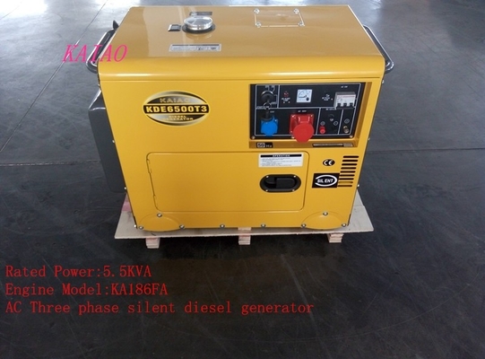 5KVA piccoli generatori standby diesel residenziali, generatore diesel a basso rumore