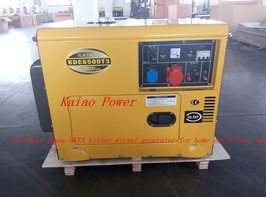 5KVA piccoli generatori standby diesel residenziali, generatore diesel a basso rumore