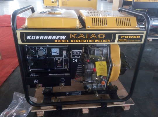 Generatori diesel KDE6500EW del gruppo elettrogeno della saldatura piccoli 12 mesi di garanzia
