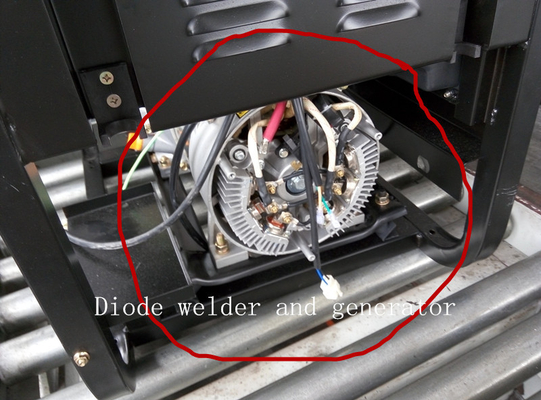 160A - 180A piccolo sistema elettrico diesel calmo eccellente di inizio dei generatori 2KW/inizio della mano