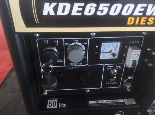 160A - 180A piccolo sistema elettrico diesel calmo eccellente di inizio dei generatori 2KW/inizio della mano