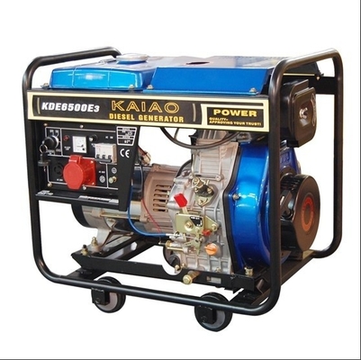 5KVA gruppi elettrogeni 3 diesel portatile di fase i piccolo 760 x 515 x 710 millimetri KDE6500E3