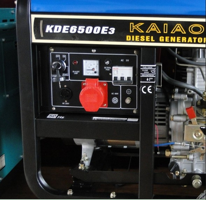 5KVA gruppi elettrogeni 3 diesel portatile di fase i piccolo 760 x 515 x 710 millimetri KDE6500E3