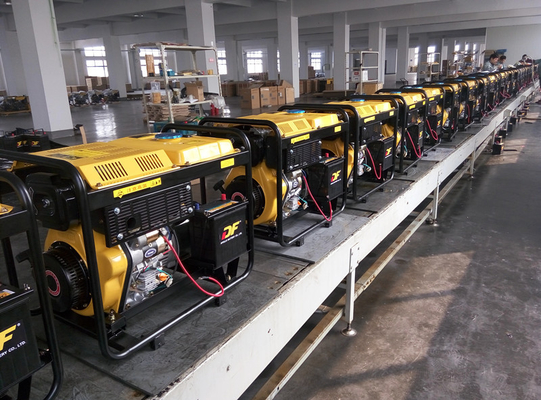 piccolo filo di rame diesel 100% dei generatori della struttura aperta 5KVA per uso domestico