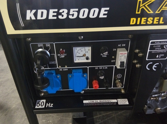 Piccoli generatori diesel del combustibile basso 50/60HZ meno ingegneria e programmazione
