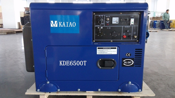 l'aria 5W ha raffreddato la monofase di CA del generatore diesel silenzioso, il peso 158Kg