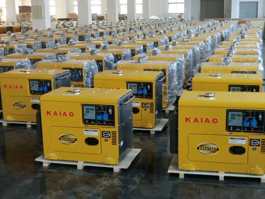 Generatore diesel silenzioso del portatile 3KW con tensione costante autoeccitata di AVR