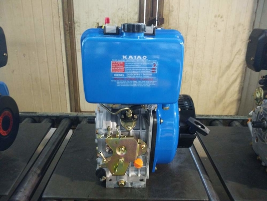 Motore diesel del singolo cilindro dell'avviatore elettrico, motori raffreddati piccola aria