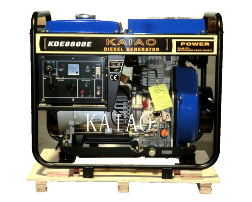Gruppo elettrogeno diesel di modello di marca 6kw di KDE8600E KAIAO