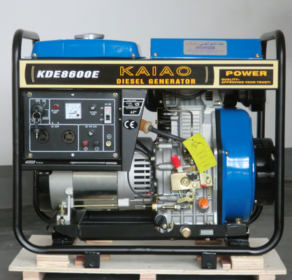 Gruppo elettrogeno diesel di modello di marca 6kw di KDE8600E KAIAO