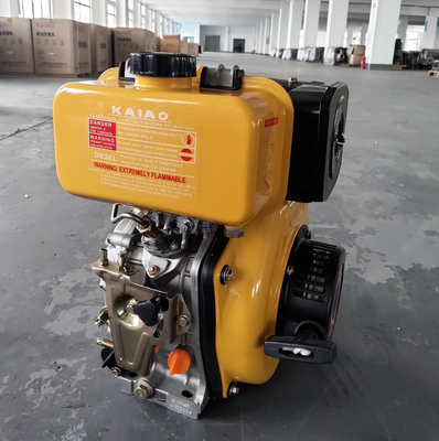 motore diesel giallo di 4hp Ka170f Kaiao