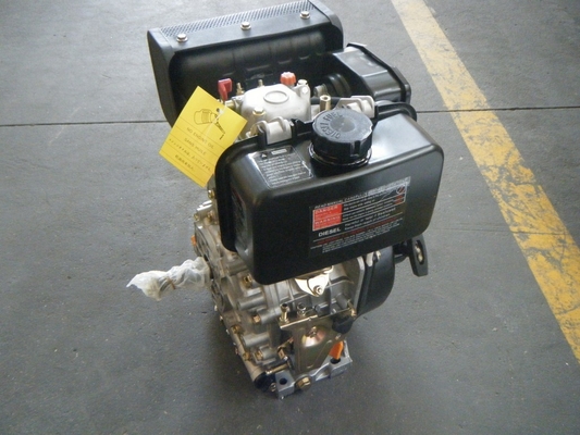 motore diesel del dispositivo d'avviamento manuale di 4kva 3600rpm piccolo, singolo motore del marinaio del cilindro