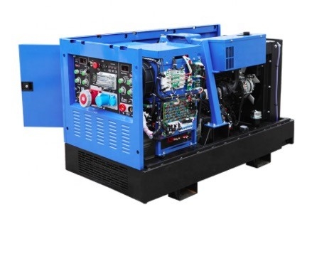 Centrale elettrica unita determinata Ipower che salda i piccoli generatori diesel 230v