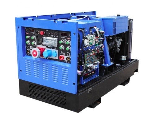 Centrale elettrica unita determinata Ipower che salda i piccoli generatori diesel 230v