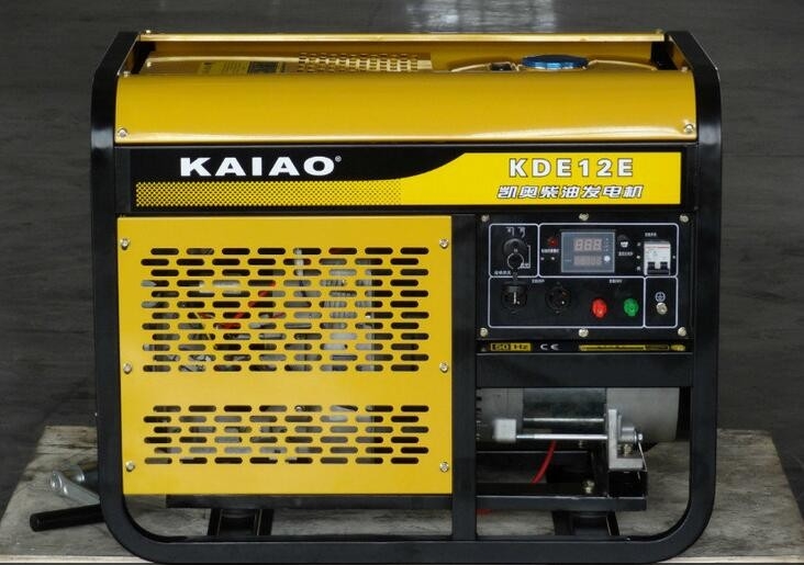 3000 giri/min. raddoppiano il generatore diesel del cilindro 10Kw, il tipo aperto generatore del diesel