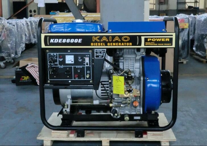 i generatori diesel della struttura aperta di 60hz 6kva 3600rpm retrocedono il dispositivo d'avviamento per la fabbrica/la costruzione