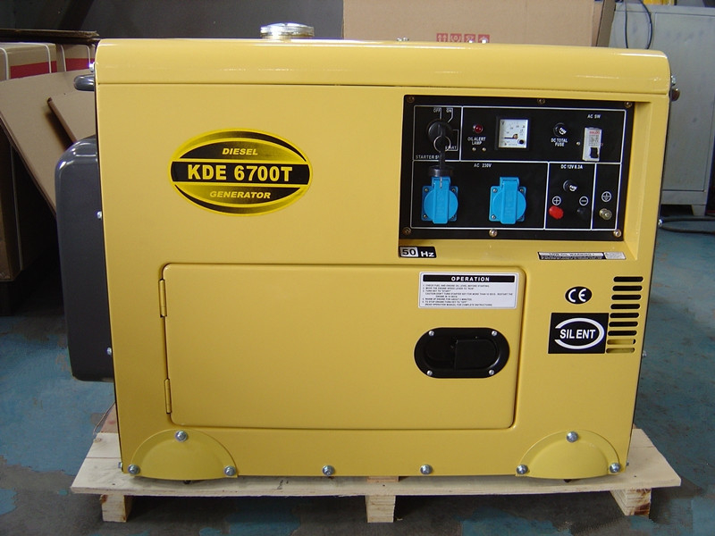 I piccoli generatori diesel calmi eccellenti commerciali ventilano hanno raffreddato 912 x 532 x 740 millimetri