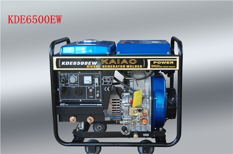 Monofase di CA del generatore diesel 2KW del saldatore della struttura aperta di DC180A per la casa