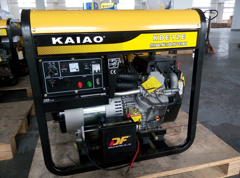 Completamente alimenti i generatori diesel 10KW della struttura aperta dell'uscita con a basso rumore/buon funzionamento