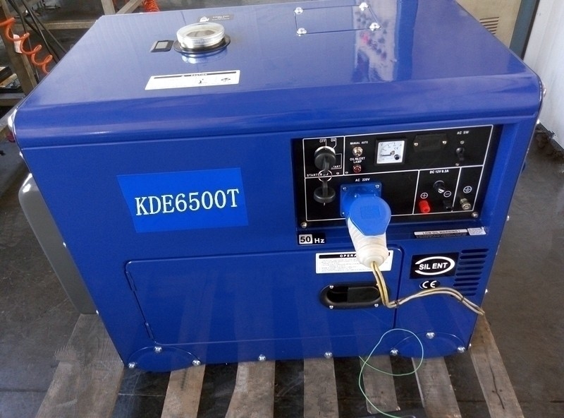 Generatore diesel insonorizzato di uso domestico, generatore diesel a basso rumore 912*532*740mm
